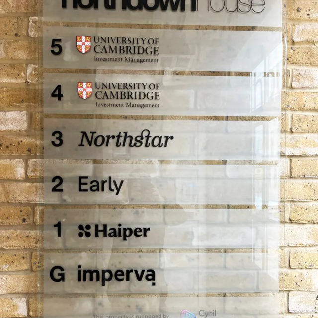 northdown house apartment direction signs