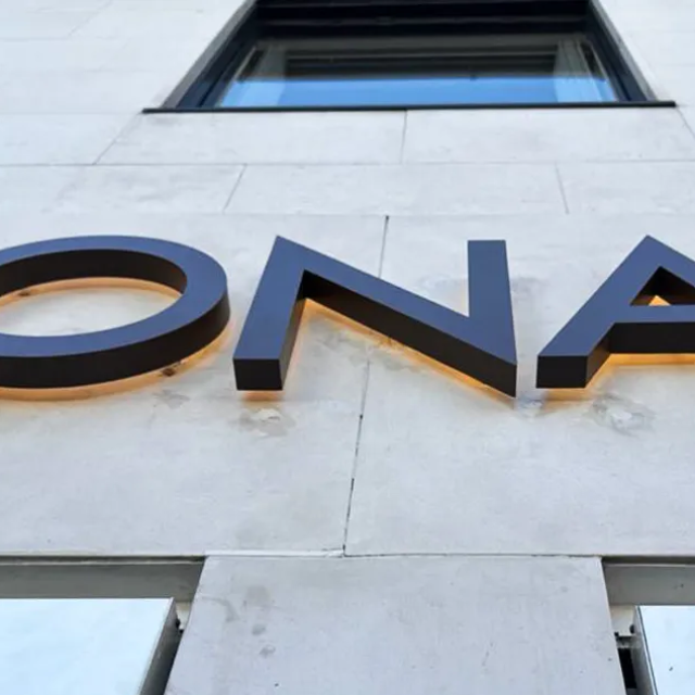 sonas built up 3d letters signage