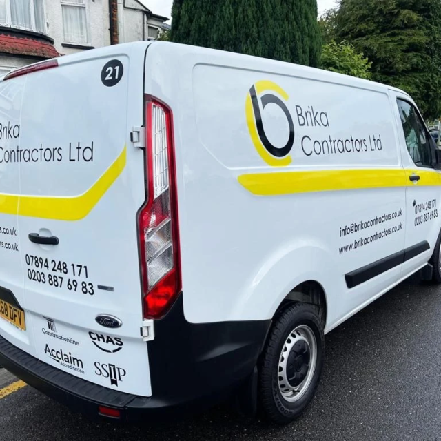 brika company car branding
