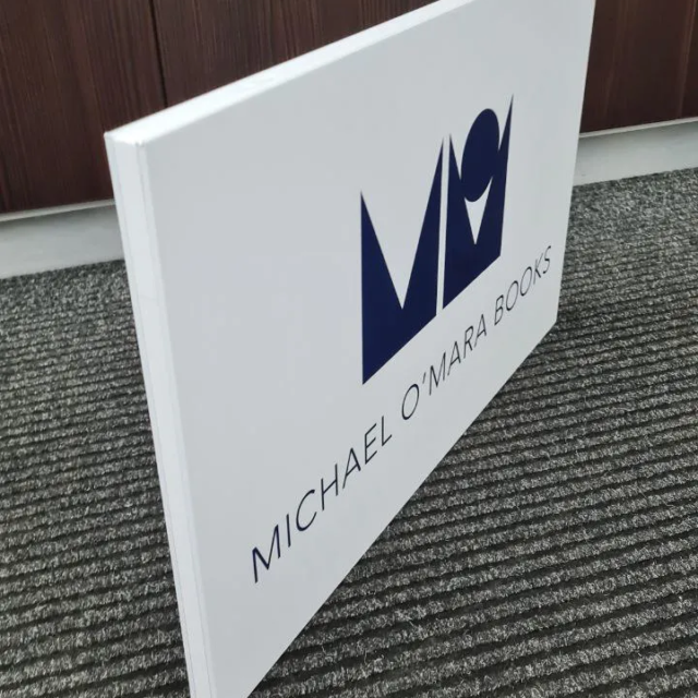 micheal omara books graphic design for signs