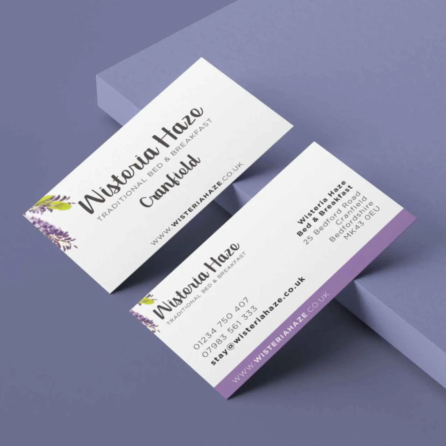 air bnb hotel business cards