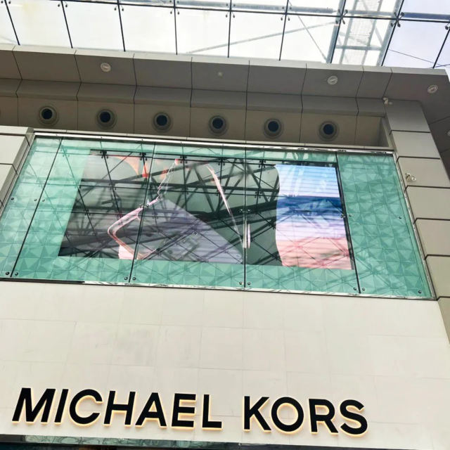 micheal kors luxury retail westfields signage