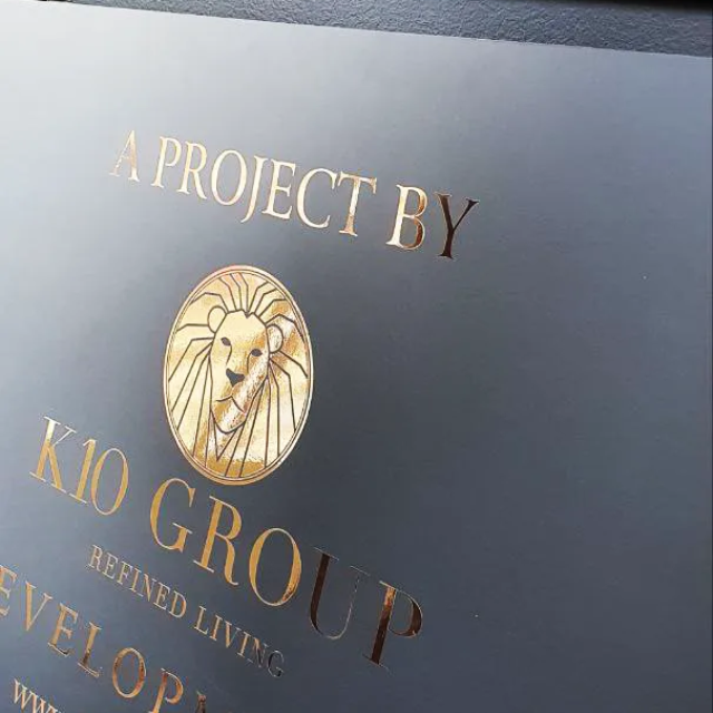 kio group property developments signage