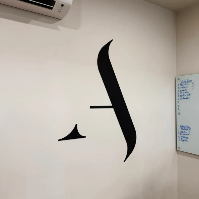 alexander steer reception signage estate agents