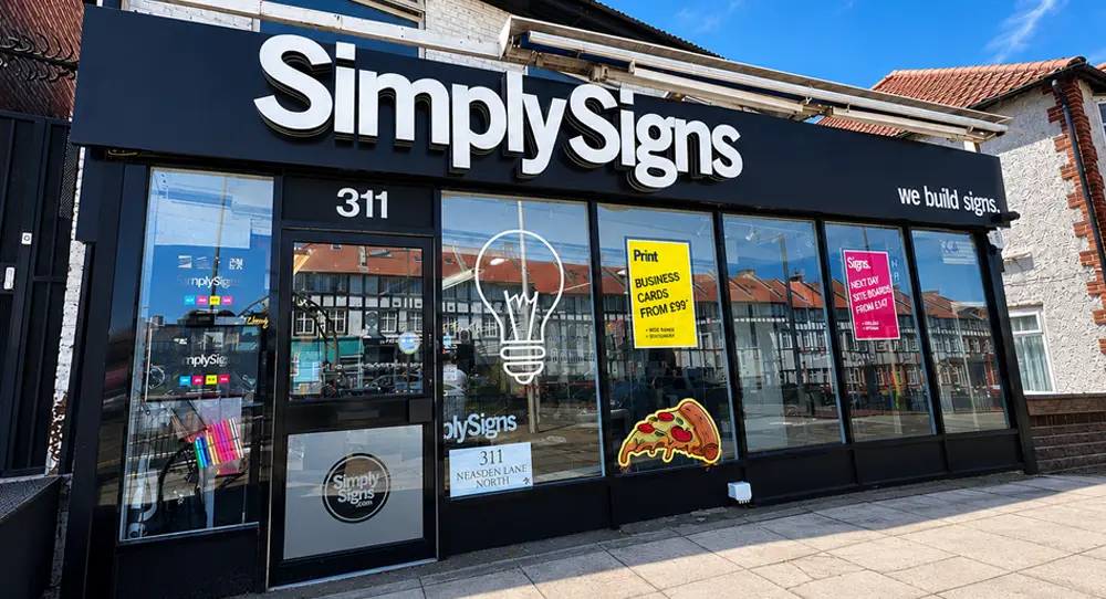 contact us for signs at simplysigns