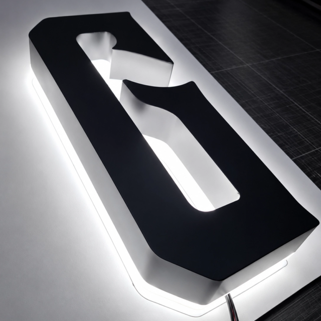 backlit-3d-letters backlit letters for jugg fitness centre signage