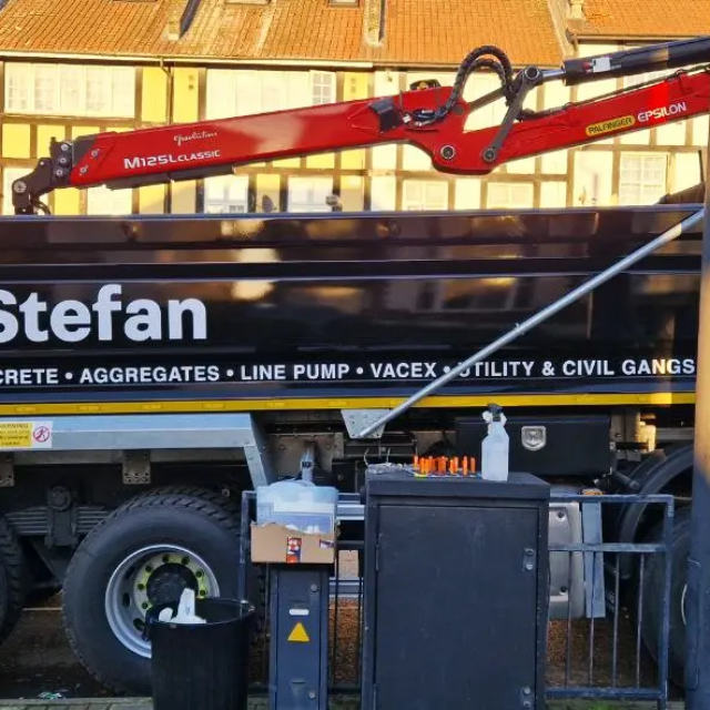 sf stefan construction site vehicle branding