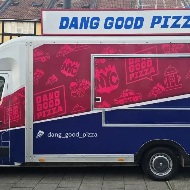 bian dang food truck van wrap