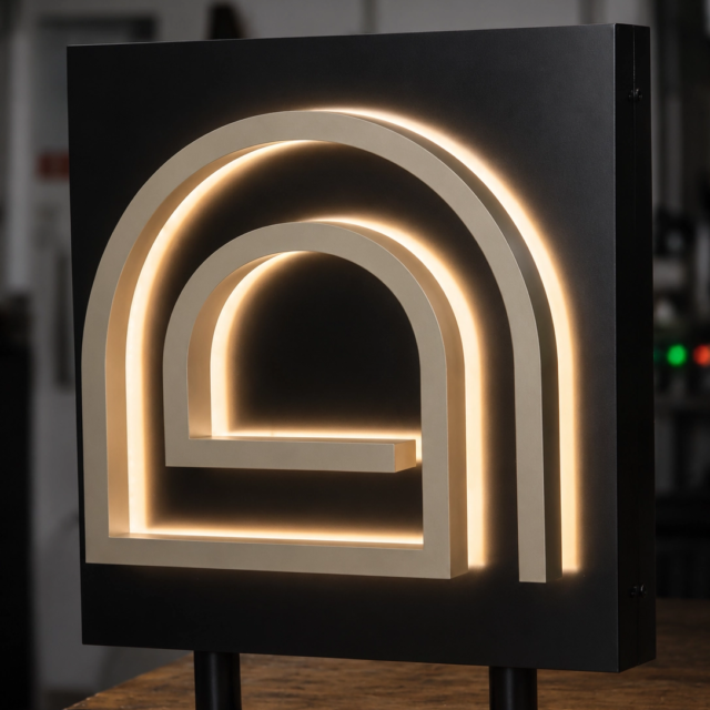 illuminated-3d-projecting-signs dropgym illuminated projecting sign
