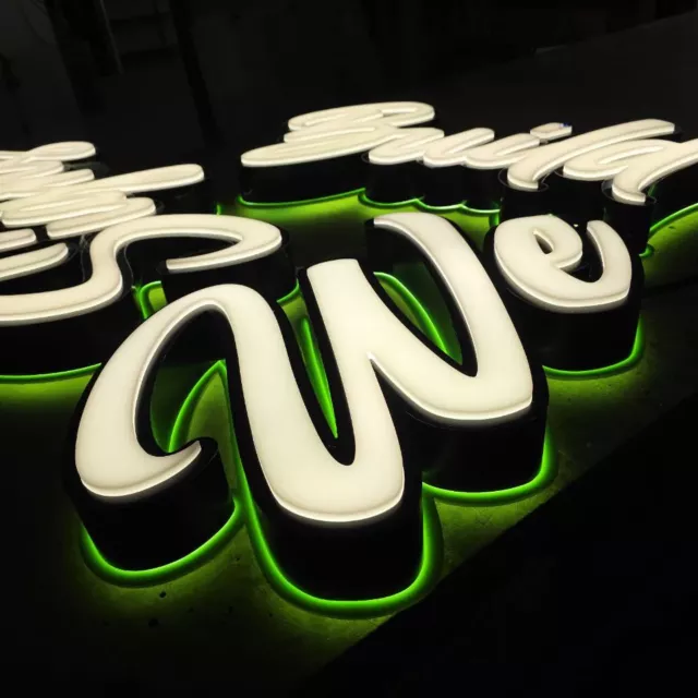 layered 3d signs we built layered 3d signs