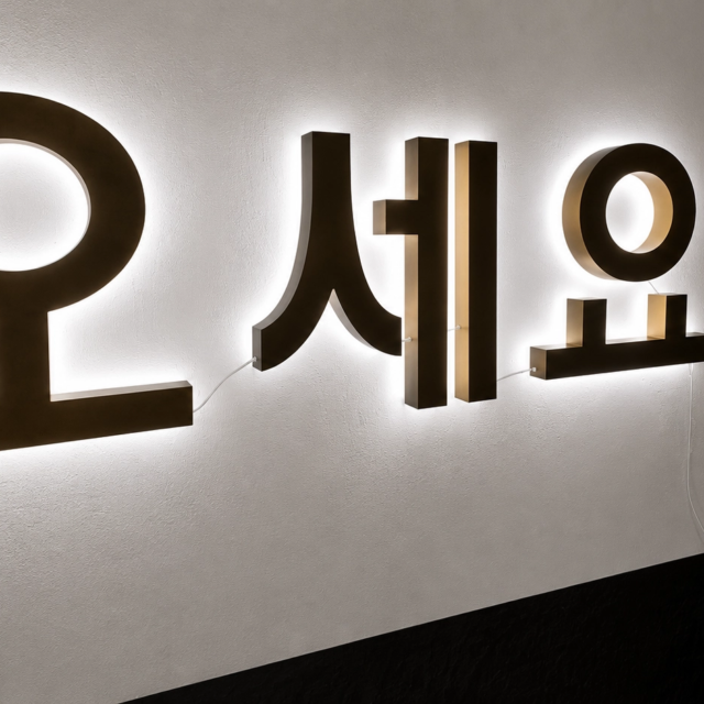 light-up-letters light up letters to interior black with cool light