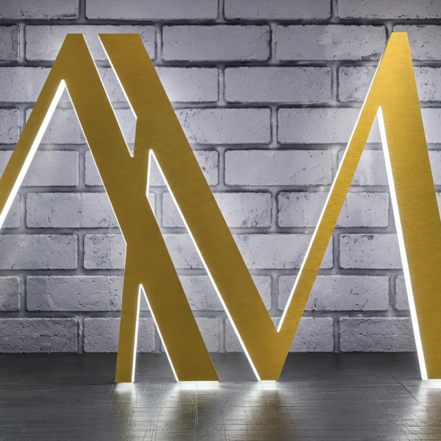 luxury-gold-illuminated-sign luxury gold illuminated sign