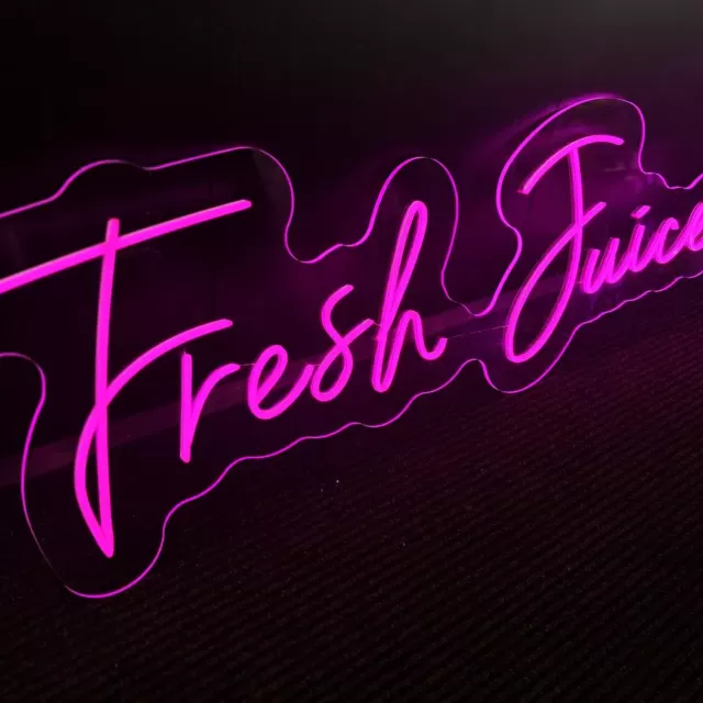 neon cafe signs fresh juice neon cafe sign