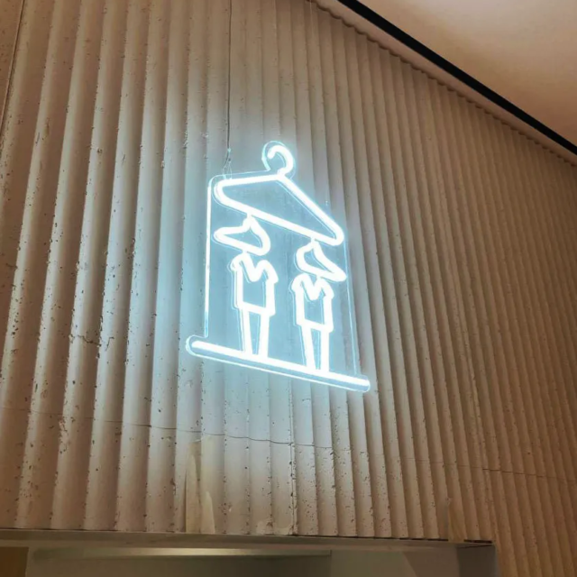 neon signage for retail fitting room neon signage for retail
