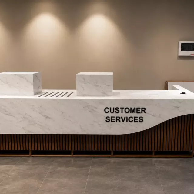 reception-signage customer services reception signage in london