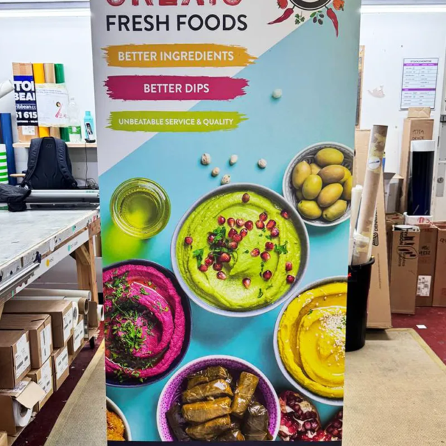 orexis foods rollerbanner